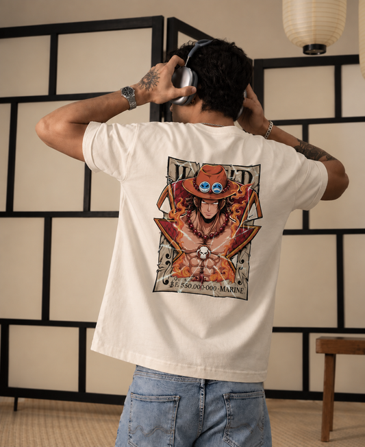 Portgas D ACE Chaos : Oversize T-Shirt
