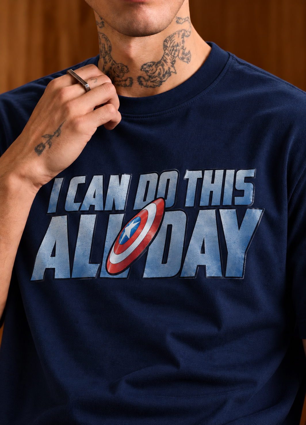 Captain America : Classic Fit T-Shirt