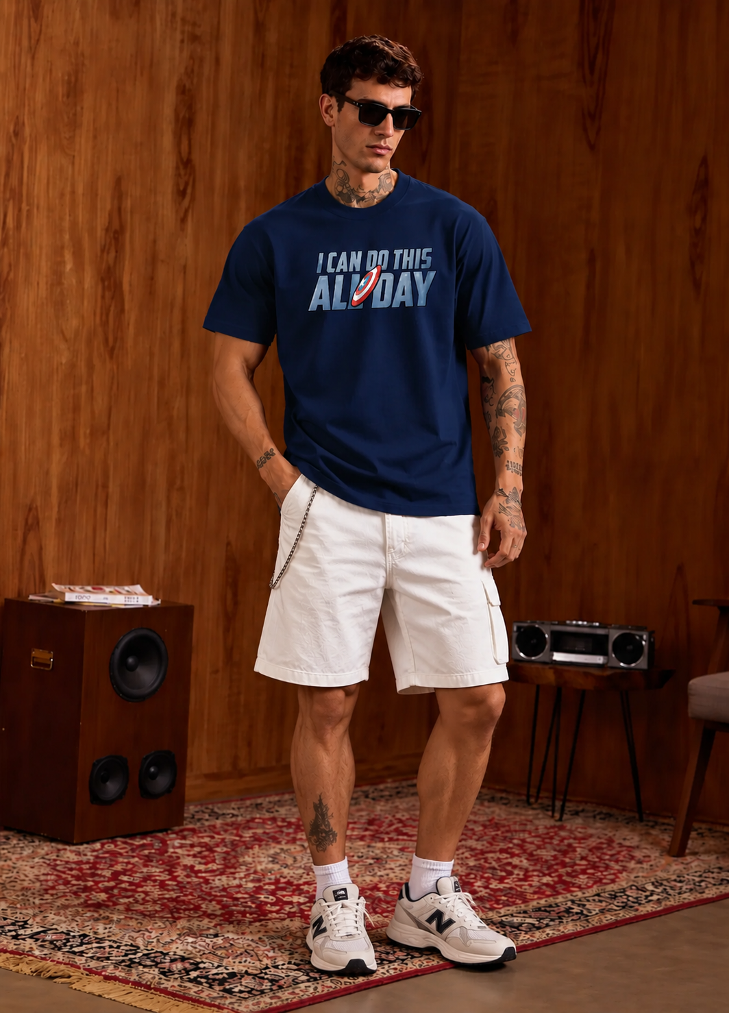 Captain America : Classic Fit T-Shirt